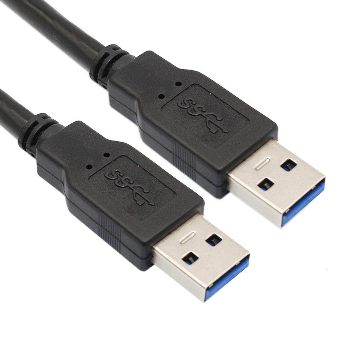USB Male to Male, SNANSHI USB Cable Male to Male USB 3.0 Type A Male to A Male Cable 3 Feet