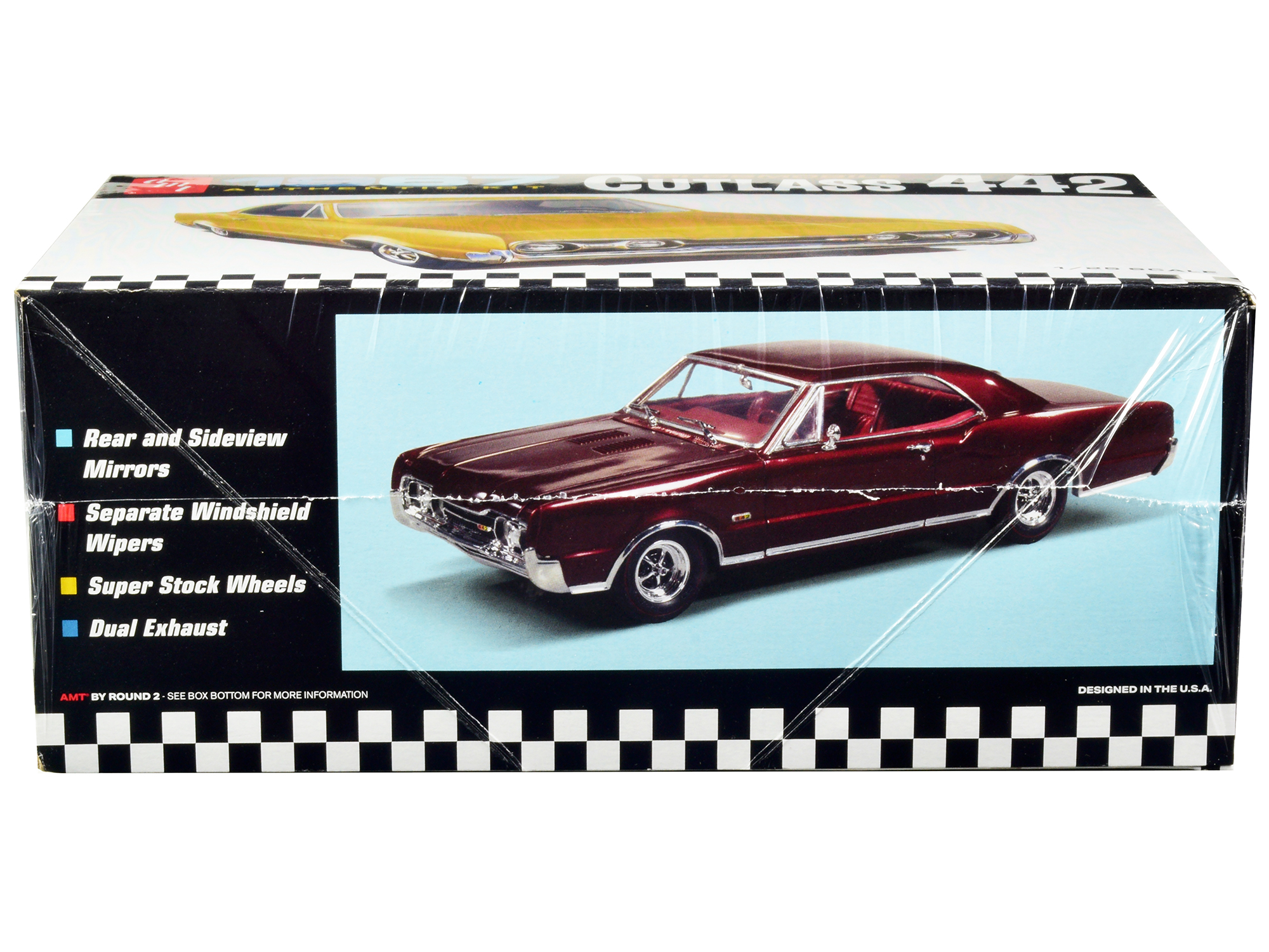 Skill 2 Model Kit 1965 Oldsmobile 88 "Modified Stocker" 1/25 Scale Model by AMT