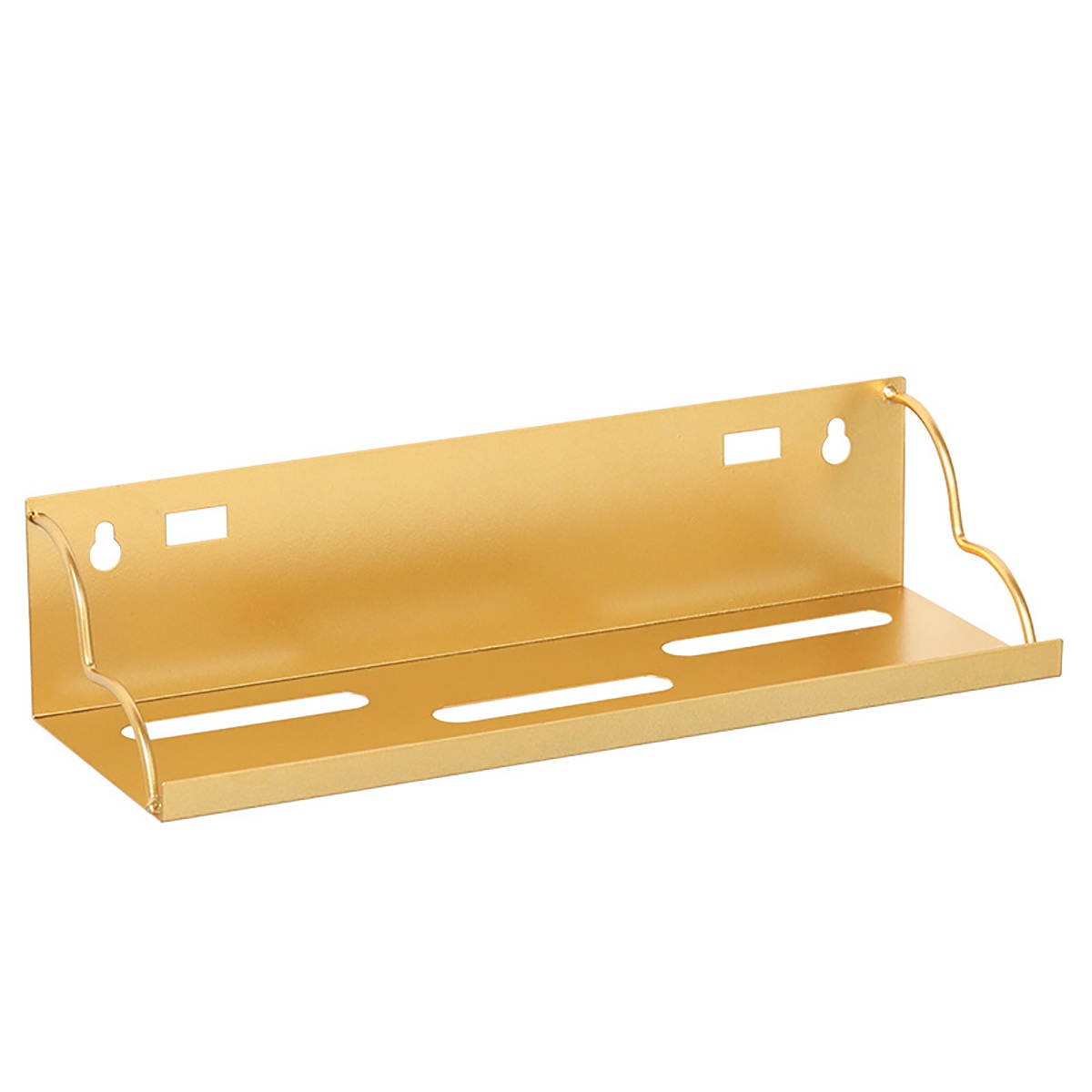 Floating Rack Shelf Wall Mount Book Storage Wooden Hanging DIY Display Decorations White