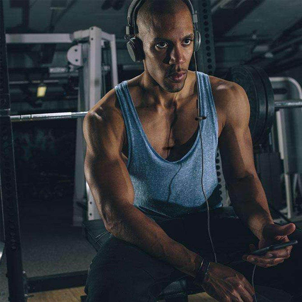 Earphone Wire Clips, iMangoo [10 Pack] Headphone Cable Clip Headset Cable Clips Holder Clothing Clip Fixing Headphone Wire in Place While Fitting Running Hiking Doing Exercise White & Black