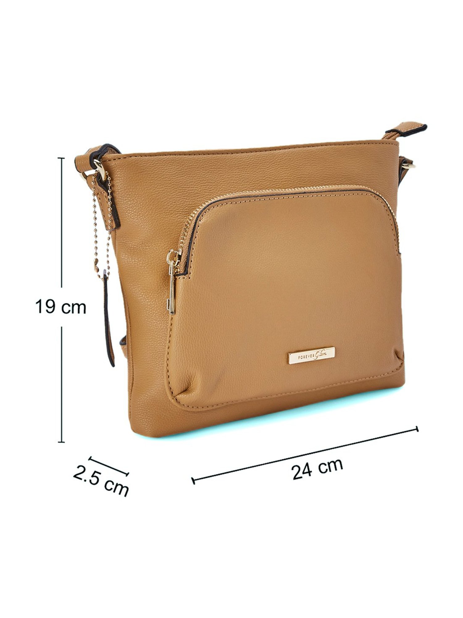 Tortoise Go Everywhere Ellena Black Solid Medium Cross Body Bag