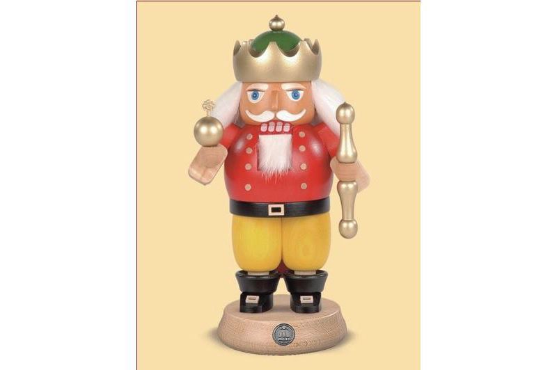 Byers Choice 8.5" M"uller Collectible German King Wooden Nutcracker Christmas Table Top Figure