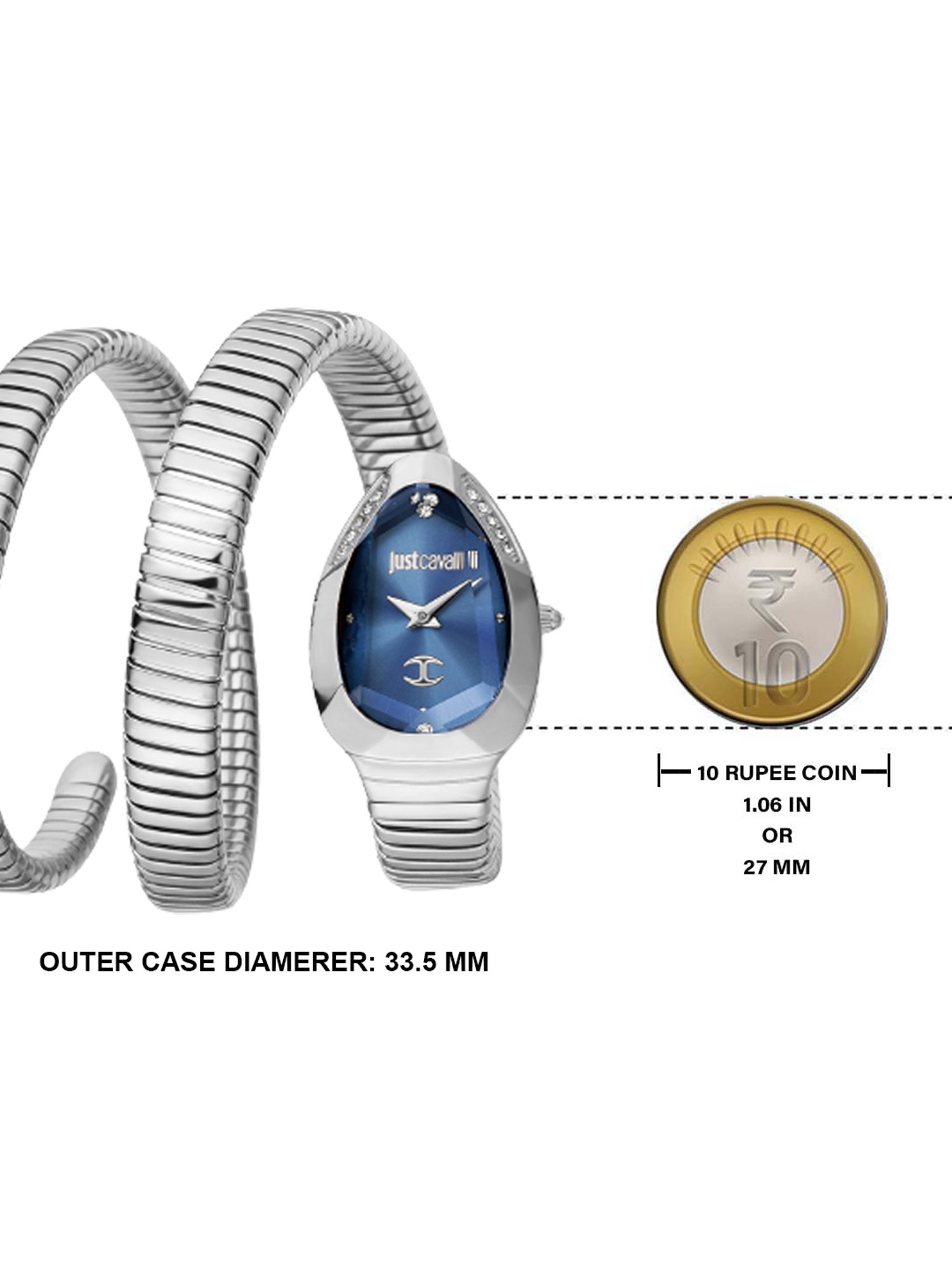 JUST CAVALLI JC1L209M0025 Analog Watch for Women