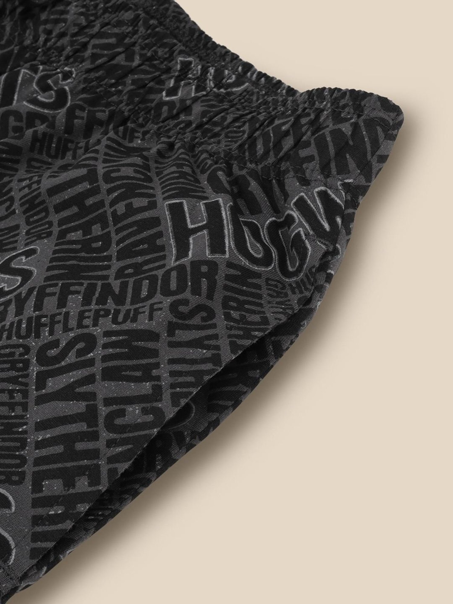 Free Authority Grey Cotton Regular Fit Harry Potter Printed Nightwear Pyjamas