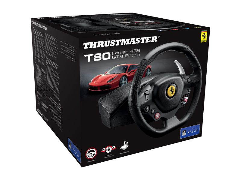 Thrustmaster T80 Ferrari 488 GTB Edition - PlayStation 4