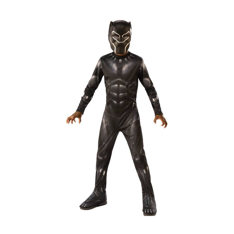 Kids' Black Panther Halloween Costume - M 8-10