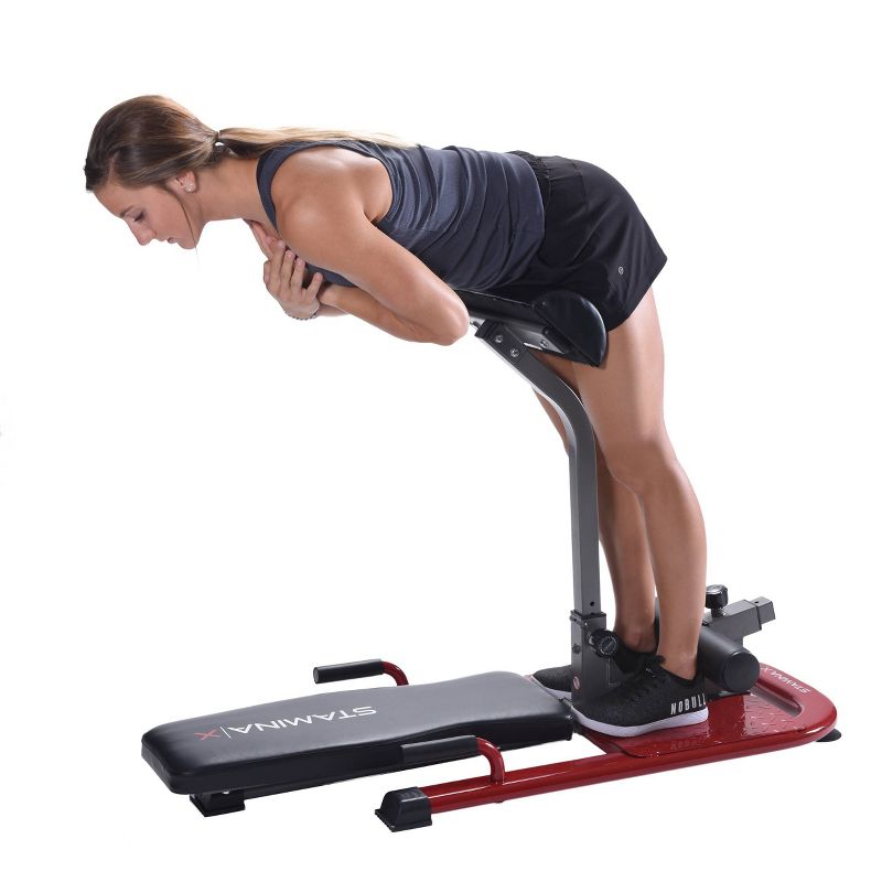 Stamina 4-in-1 Strength Training Station - Red