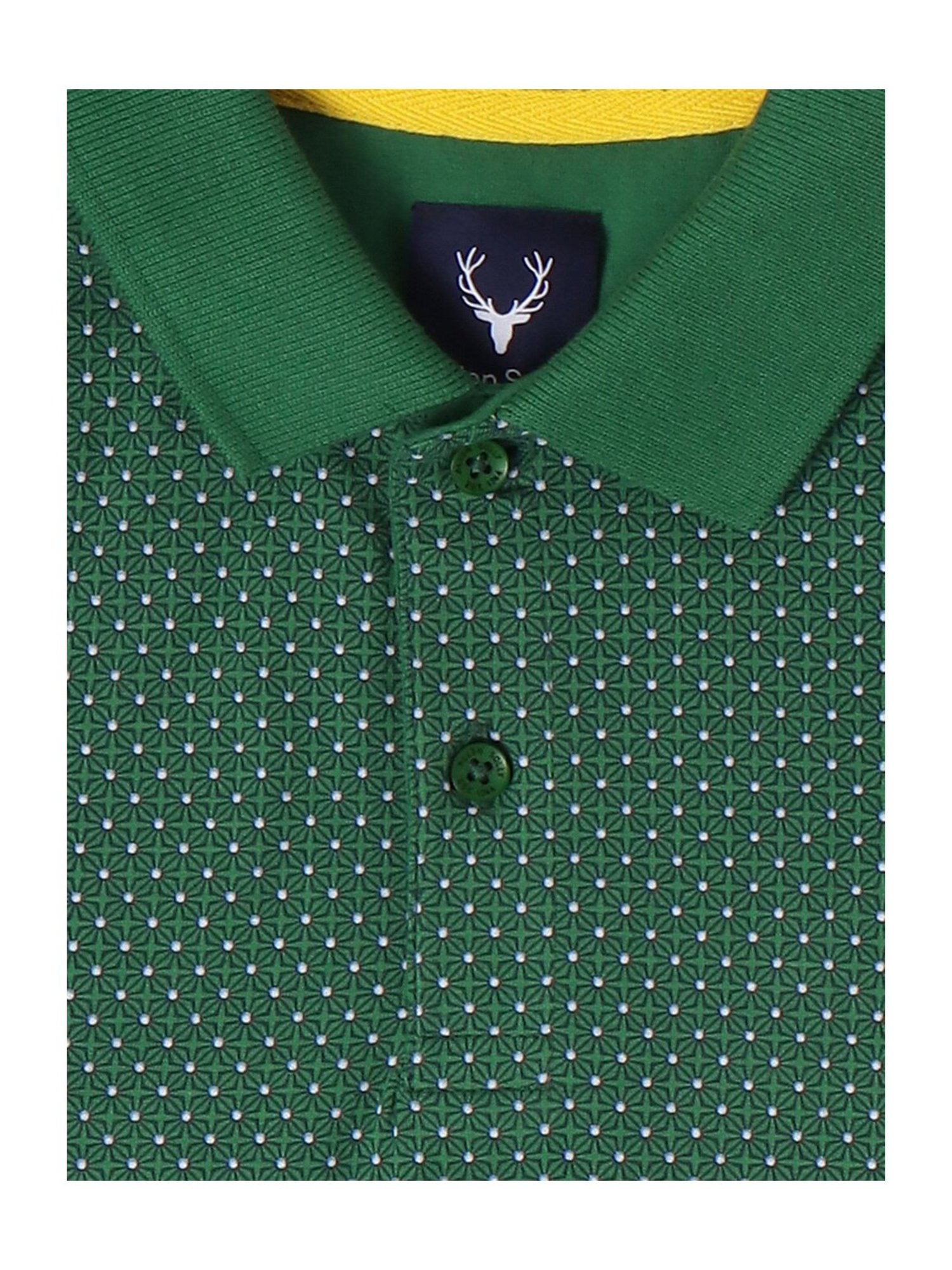 Pantaloons Junior Multicolor Cotton Striped Polo T-Shirt