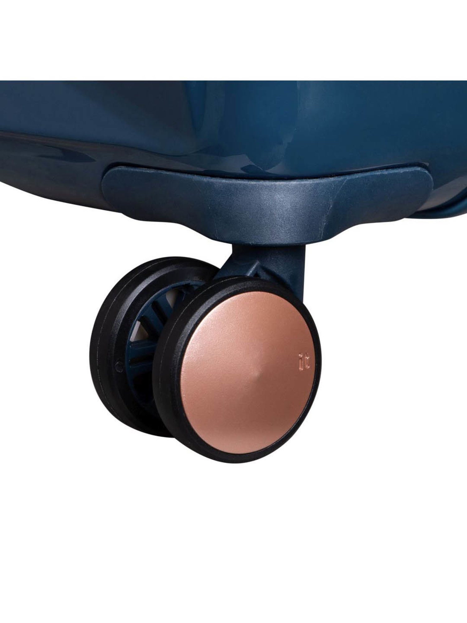 it luggage Certify Blue Combo-28 & 20 inches Expandable Hardsided Luggage Trolley with TSA Lock