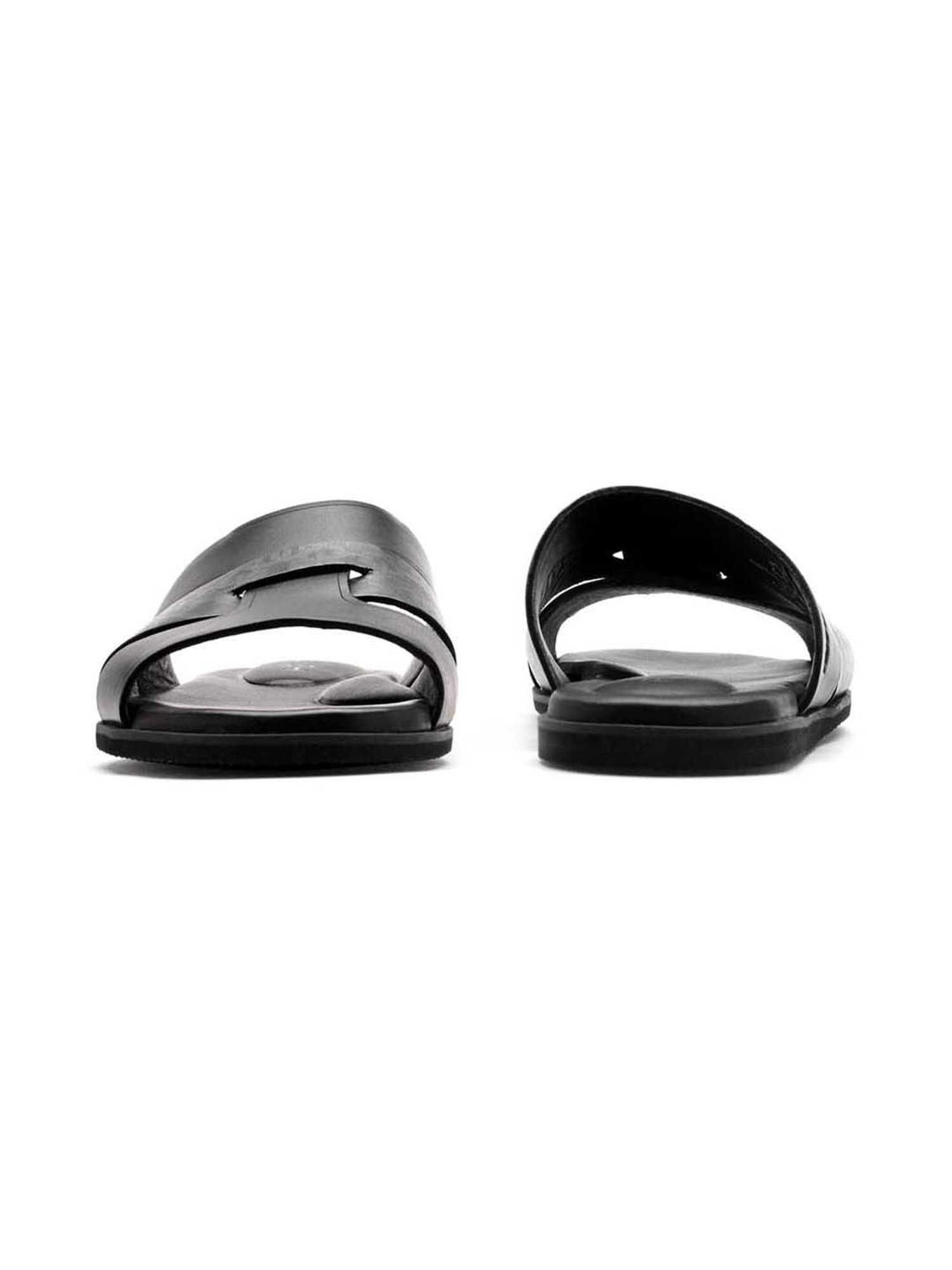 Ruosh Men's The Cooper Black Casual Sandals