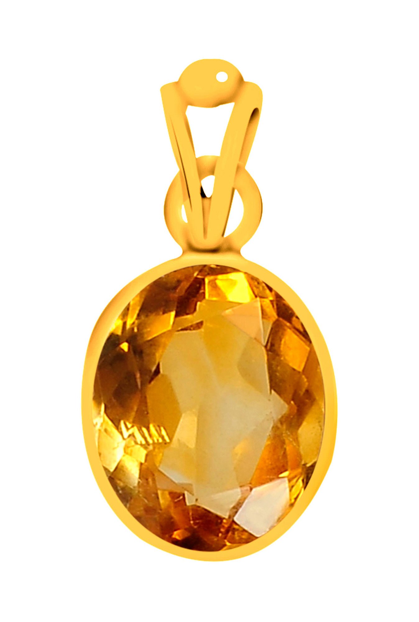 Clara Citrine Sunehla 4.8 carat/5.25ratti Pendant
