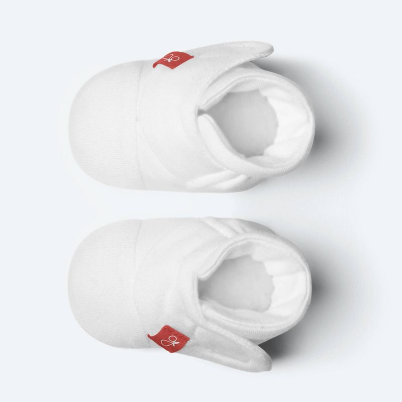 Goumi Baby Girls' Organic Cotton Drops Boots - Pink 0-3M