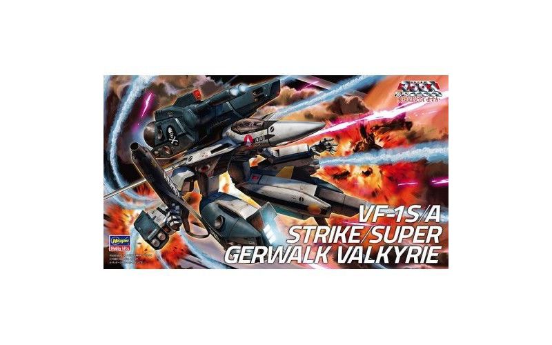 Hasegawa Robotech Macross VF-1S/A Strike Super Gerwalk Valkyrie 1/72 Scale Model