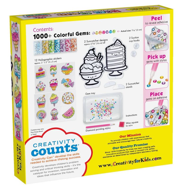 Creativity for Kids Big Gem Diamond Painting Kit - Sweets
