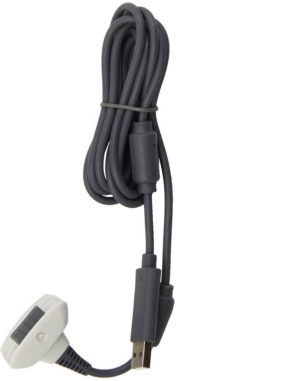 2 in 1 Wireless Controller Play and USB Charging Cables for Xbox 360 Wireless Game Controllers