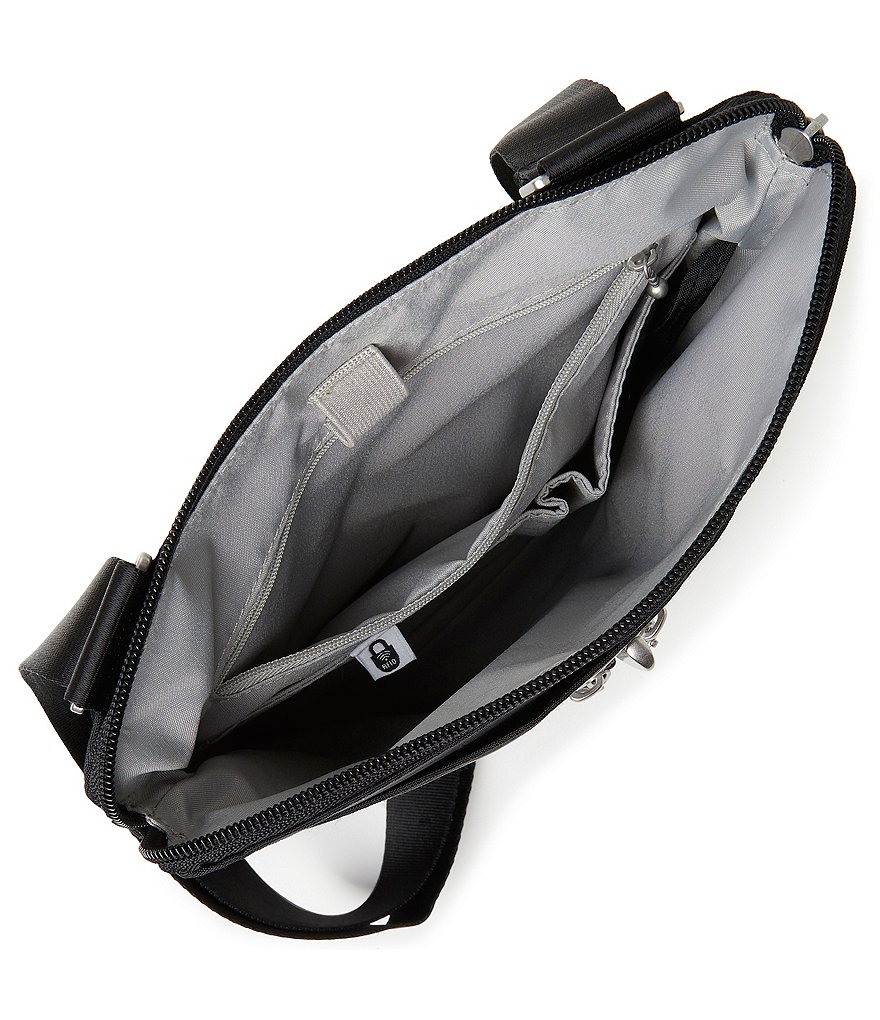 Baggallini International Collection Madras RFID Water Resistant Crossbody Bag