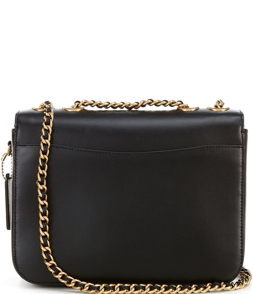COACH Madison Calf Leather Chain Strap Shoulder Bag
