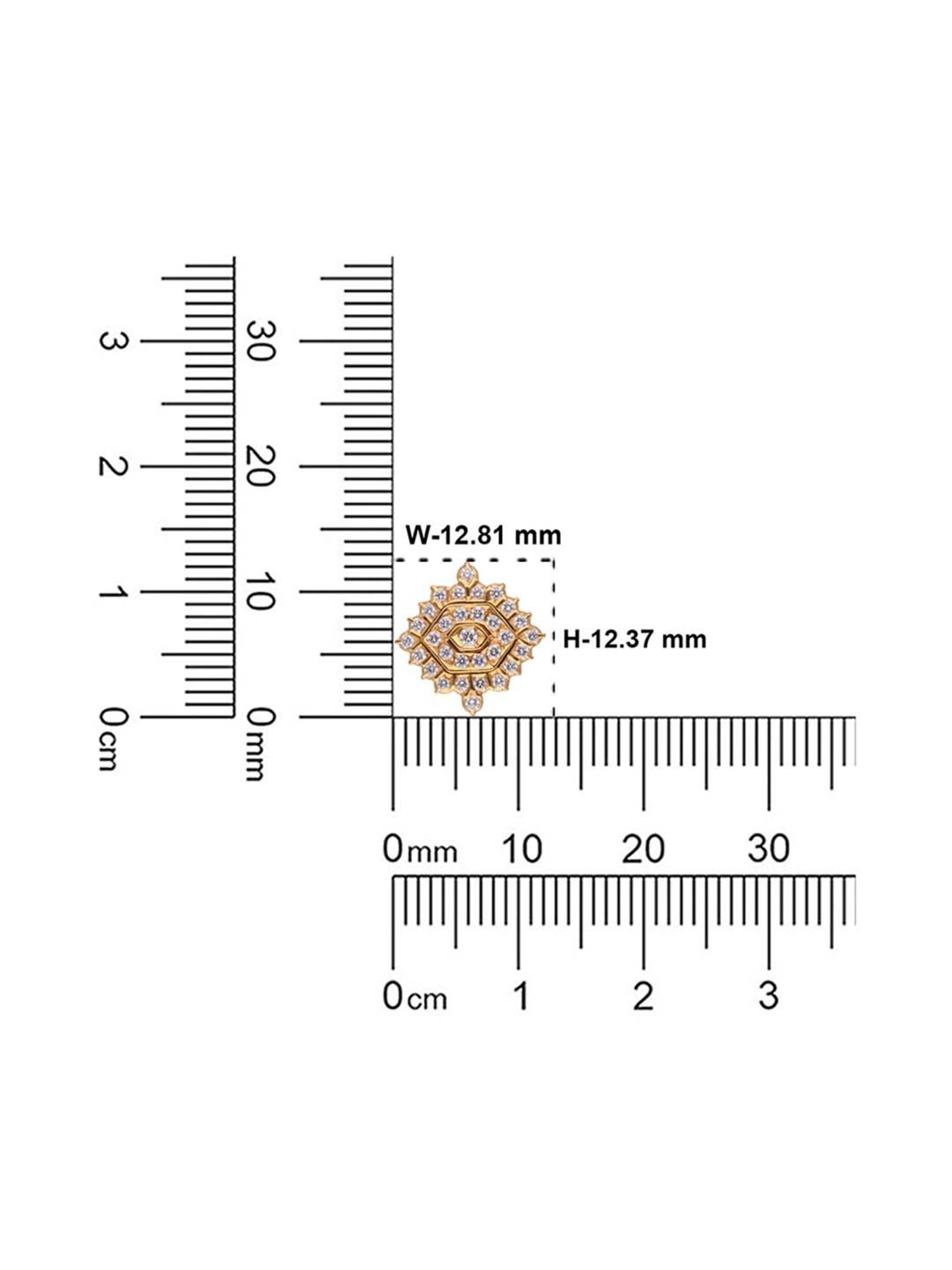 CKC Timeless Beauty: Traditional Close Setting Diamond Earstud
