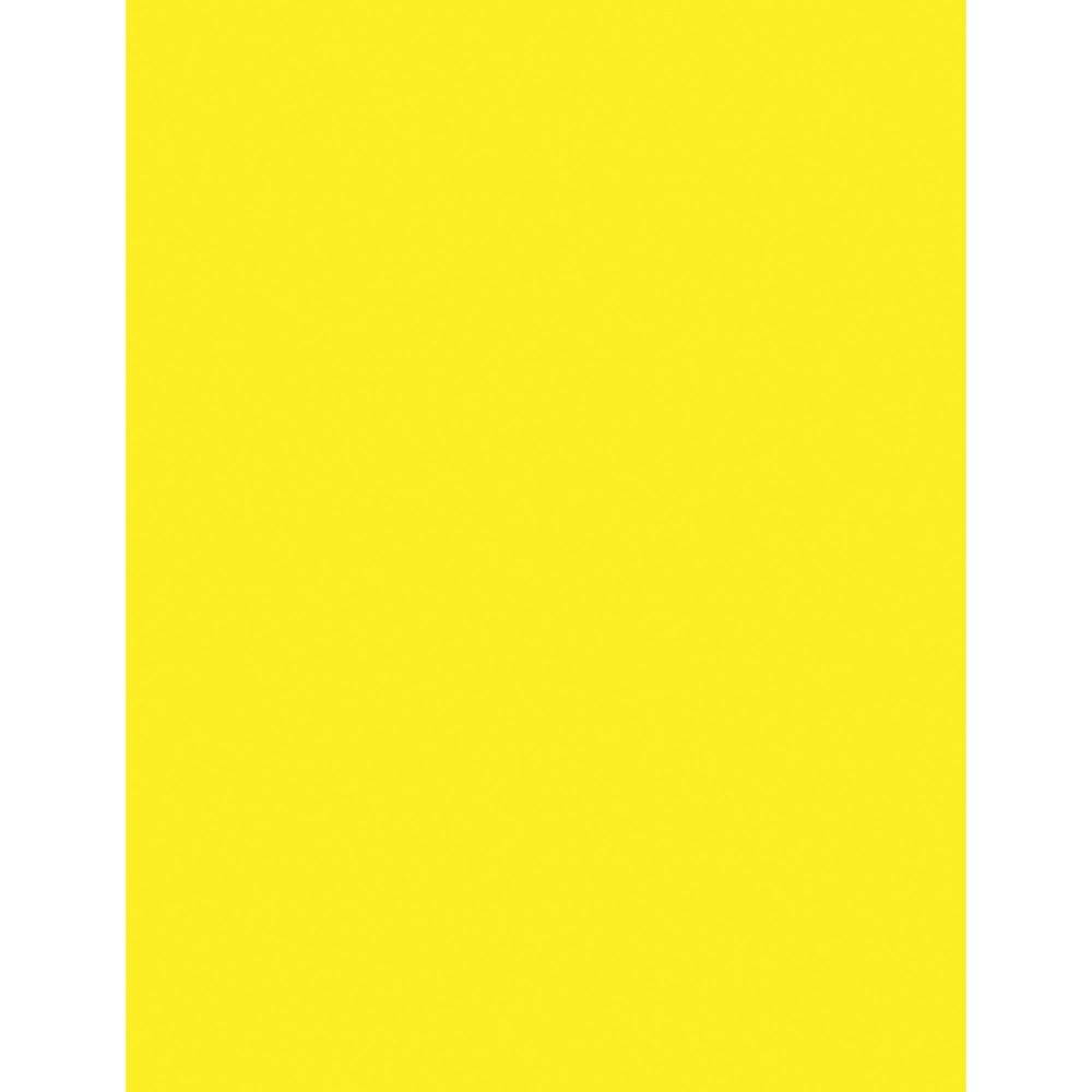 Pacon 104316 Neon Bond Paper Letter - 8.50" x 11" - 100 / Pack - Yellow
