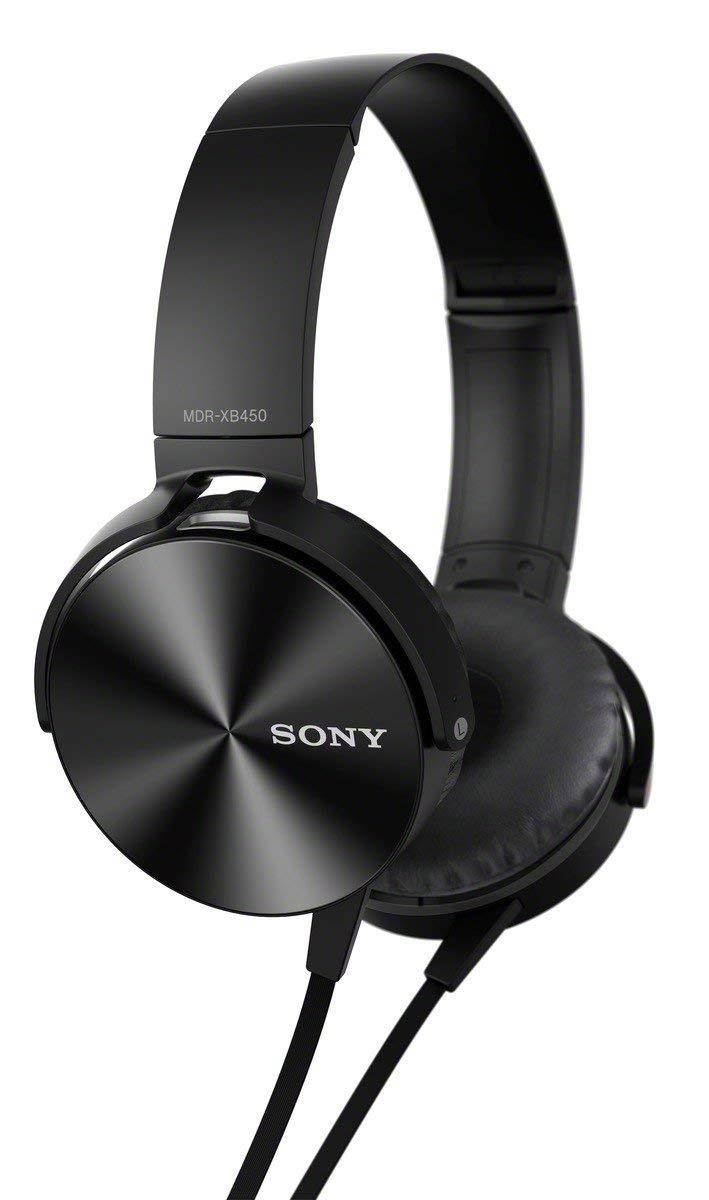 Sony MDR-XB450AP Extra Bass Headphone - Black (International Version U.S. Warranty May not Apply)
