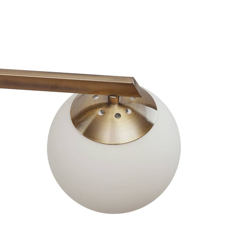 8" Lidiya Pendant Lamp Brass - Aiden Lane