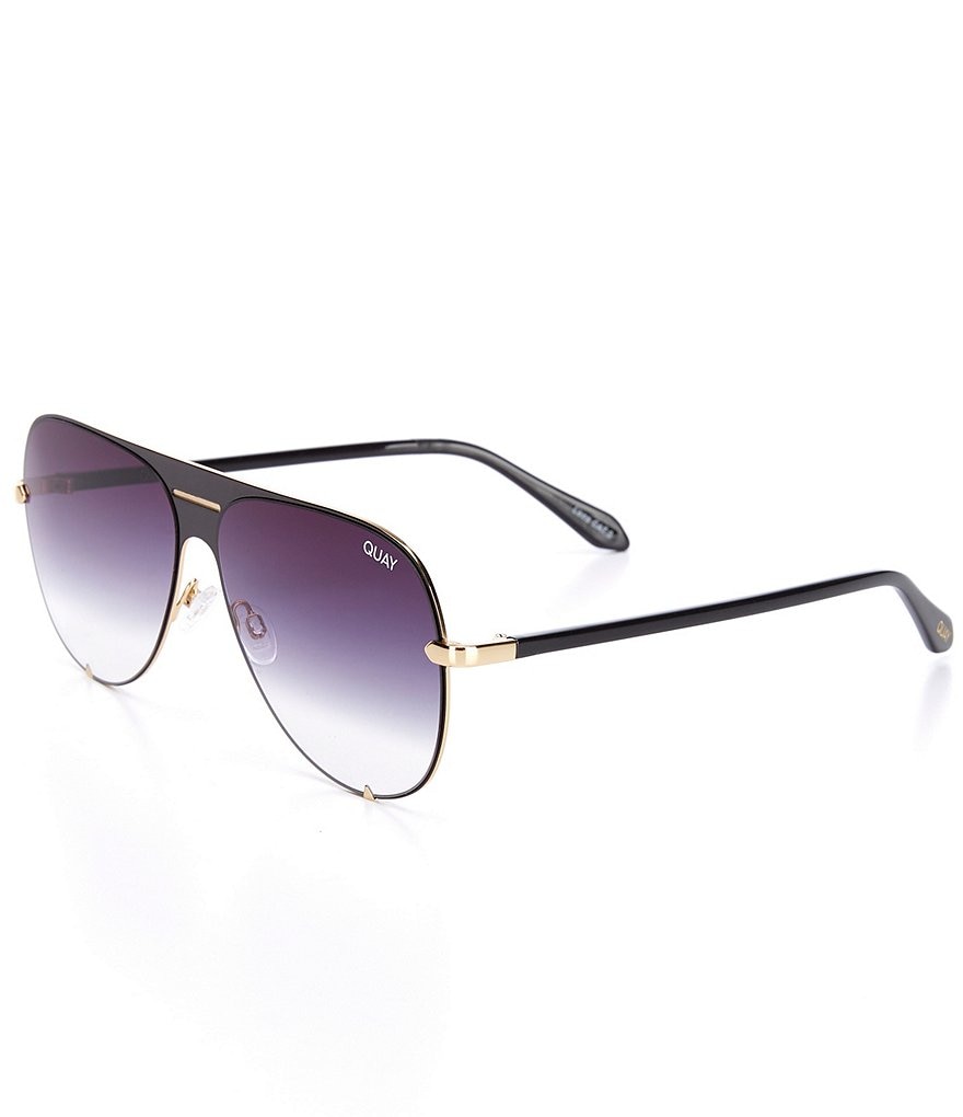 Quay Australia Quay x Maluma High Key Shield Oversized Sunglasses