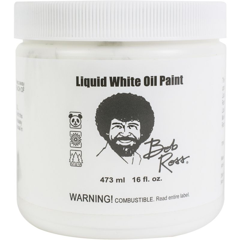 Bob Ross Liquid White 16oz-16oz