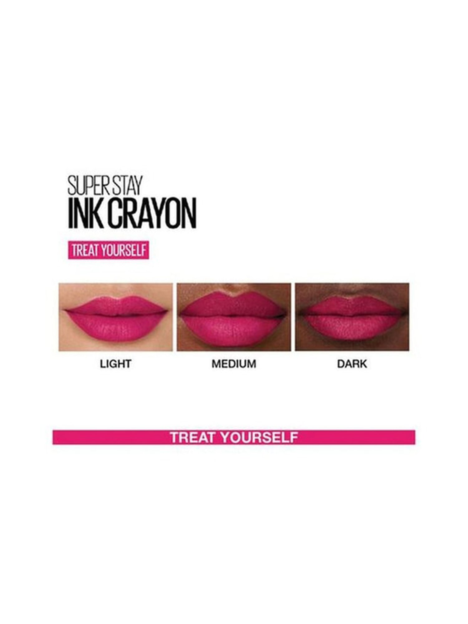 Maybelline New York Super Stay Crayon Lipstick - 35 Treat Yourself, 1.2g