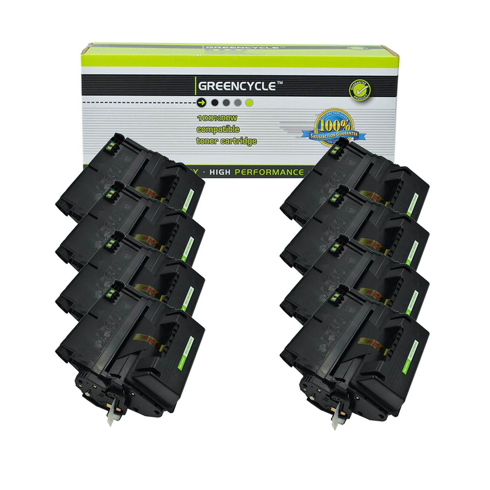 GREENCYCLE 8 Pack Compatible Q5942X 42X Black Toner Cartridge for HP LaserJet 4250 4250n 4350 Printer