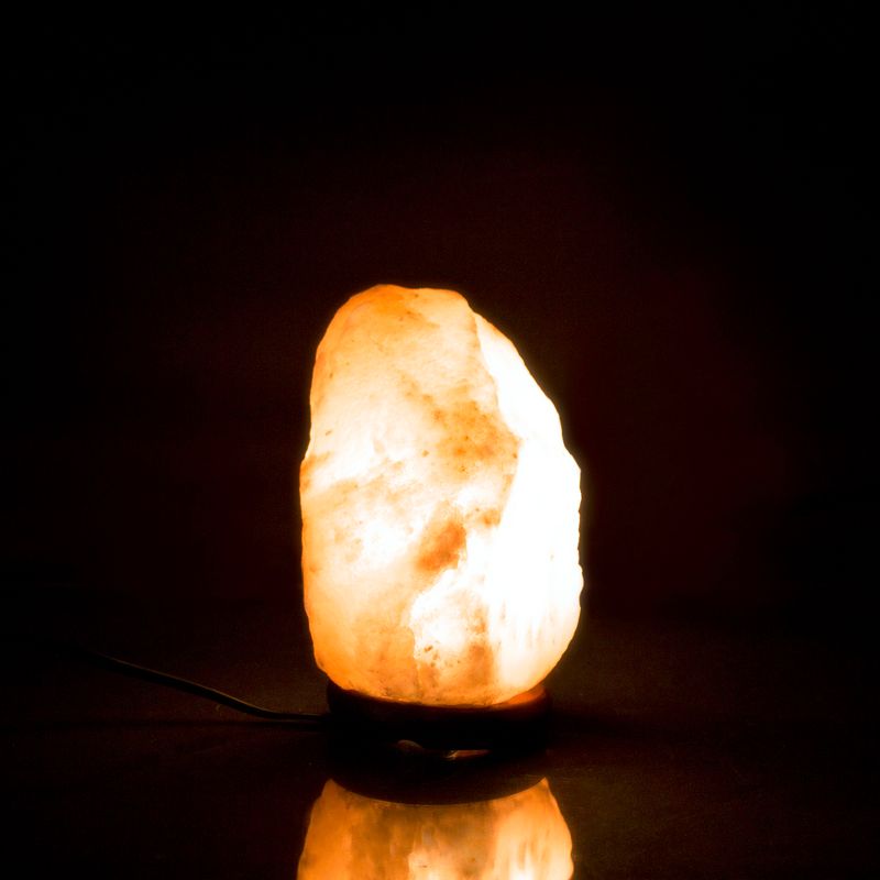 Himalayan Salt Table Lamp Gray - iHip