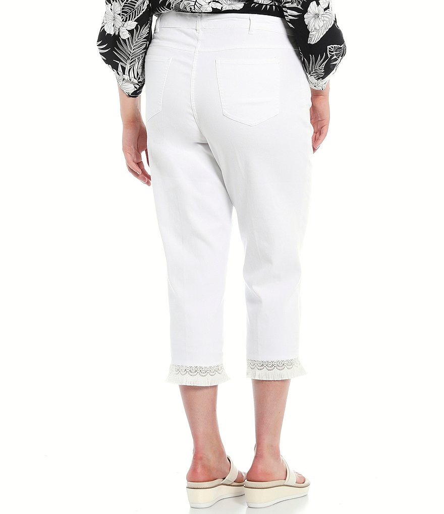 Democracy Plus Size Ab-Solution Capri Skimmer Jean