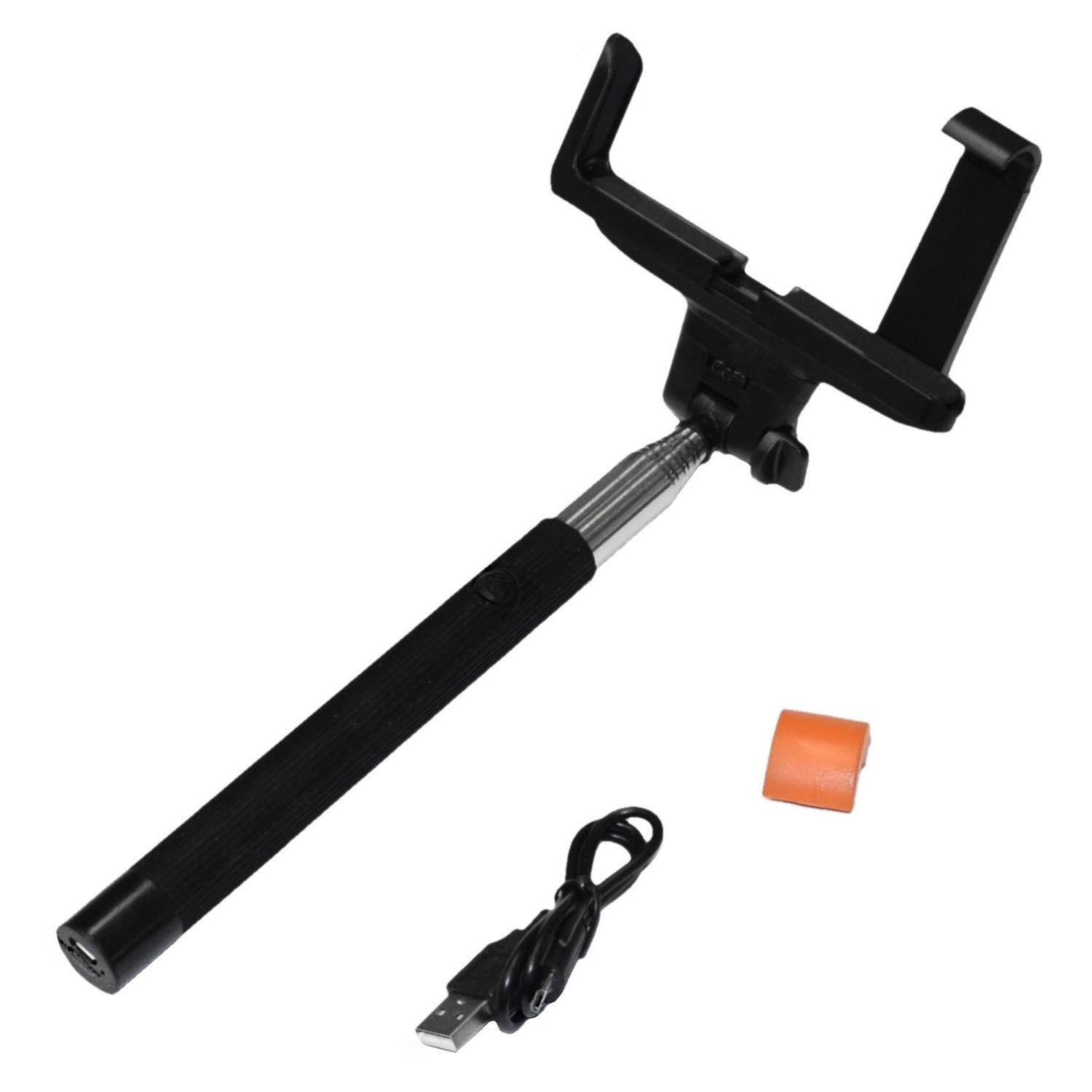Premiertek BT-SELFIE Self-Portrait Telescopic Monopod - 39.37 Inch Height - 1.10 Lb Load Capacity