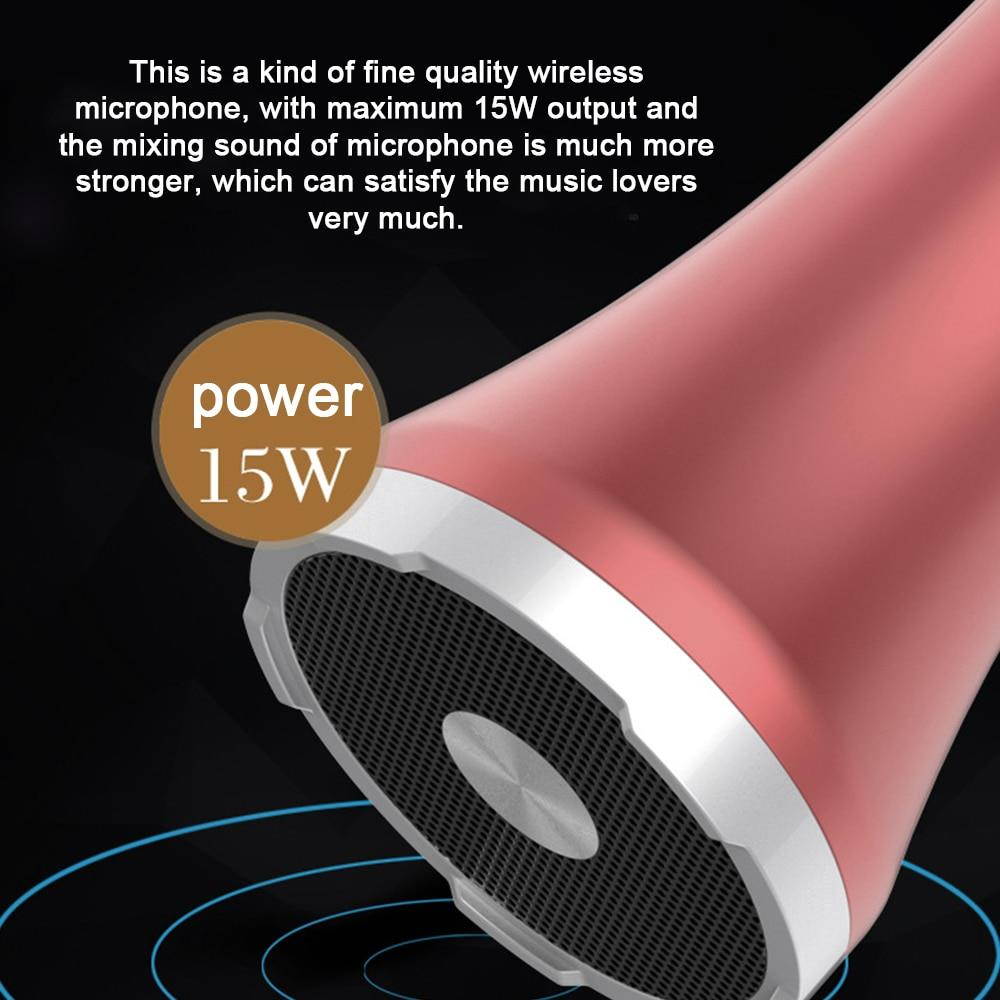 Wireless Karaoke Microphone BT Speaker 2-in-1 Handheld Microphone for Mac laptop and Computers Recording Streaming Twitch Voice
