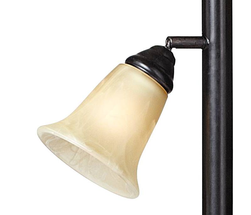Kathy Ireland Sonnett 72" HIgh 3-Light Torchiere Floor Lamp