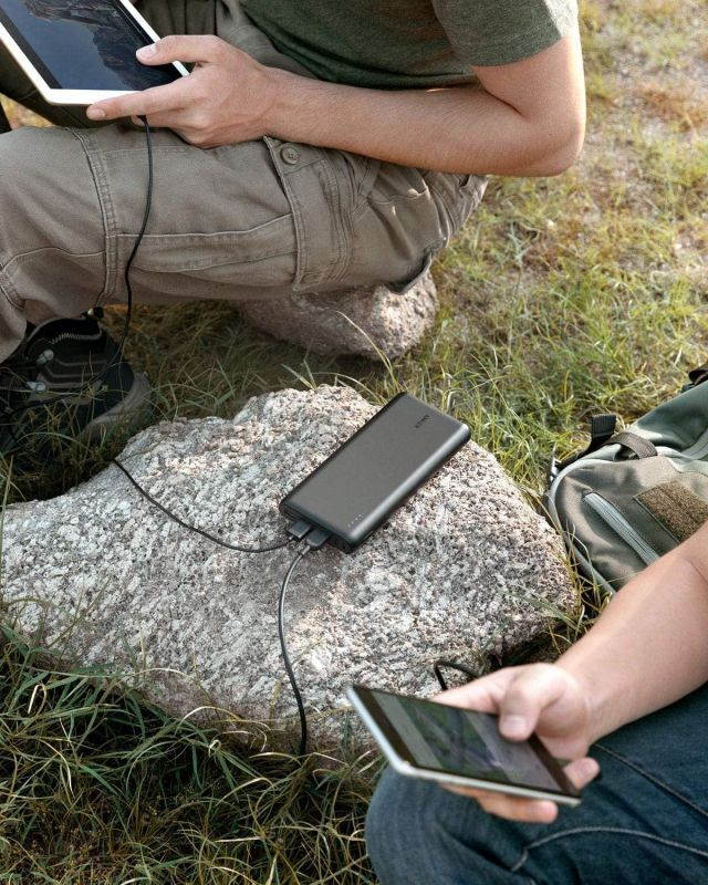 Anker PowerCore 26800 Portable Charger, 26800mAh External Battery with Dual Input Port and Double-Speed Recharging, 3 USB Ports for iPhone, iPad, Samsung Galaxy, Android and Other Smart Devices