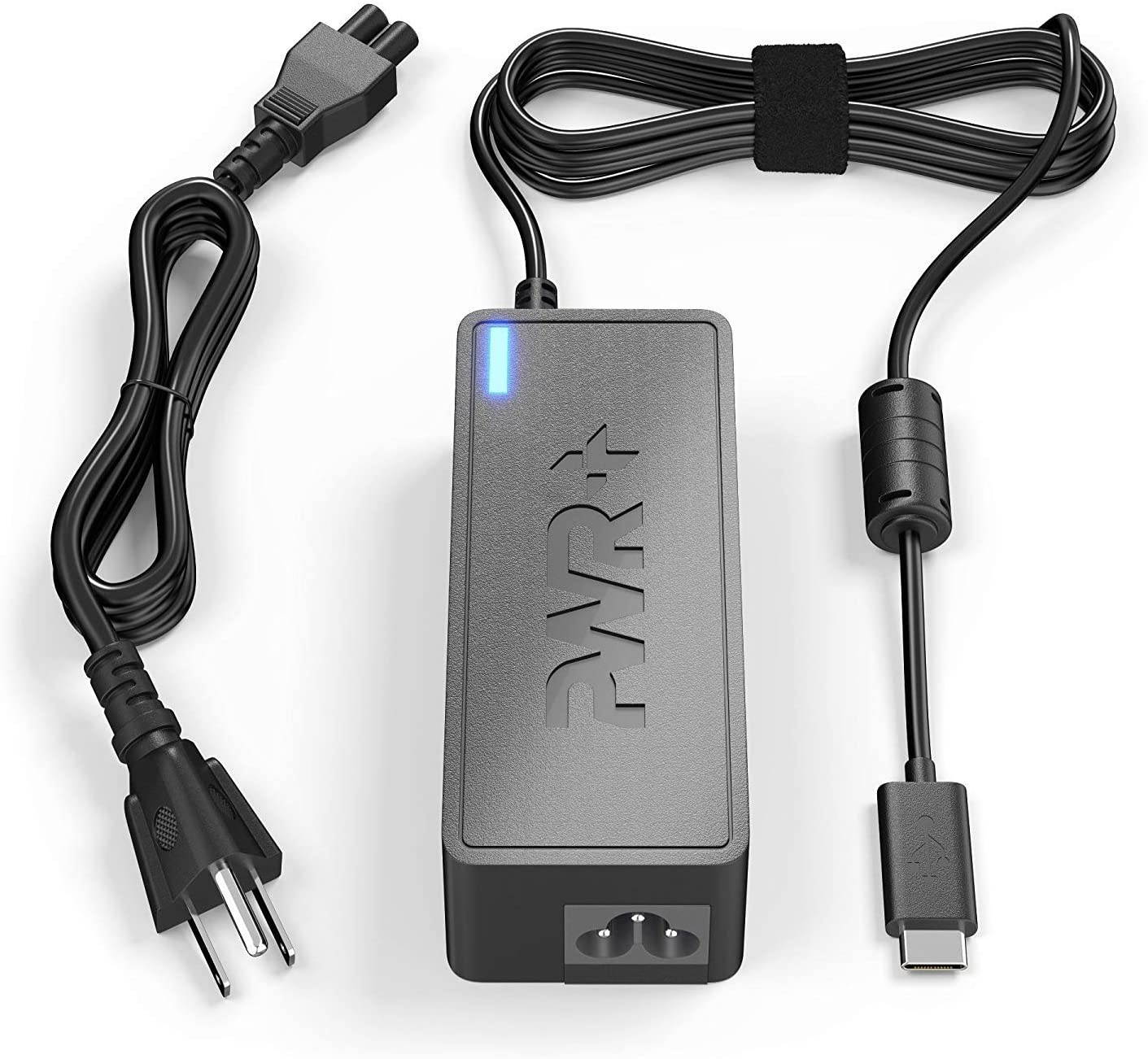 USB-C Laptop Charger for Toshiba Portege: USA UL Listed 2y Warranty Extra Long AC Adapter Power Cord PA5279U-1ACA PA5257U-1ACA Portege X20 X30 Tecra X40