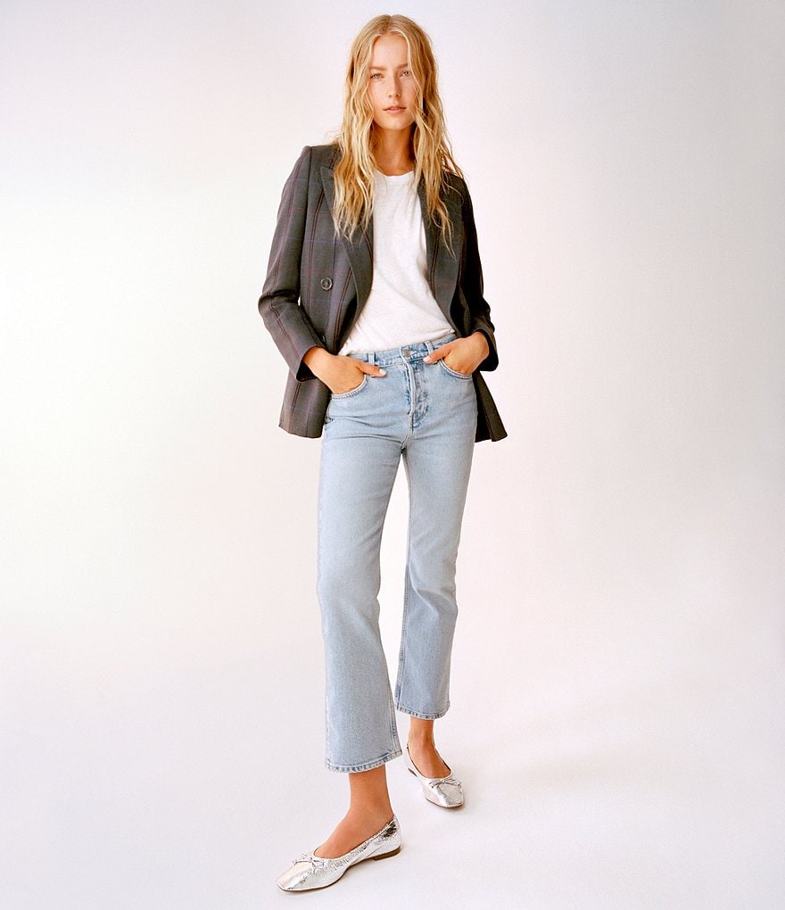 Schutz Arissa Metallic Leather Ballerina Flats