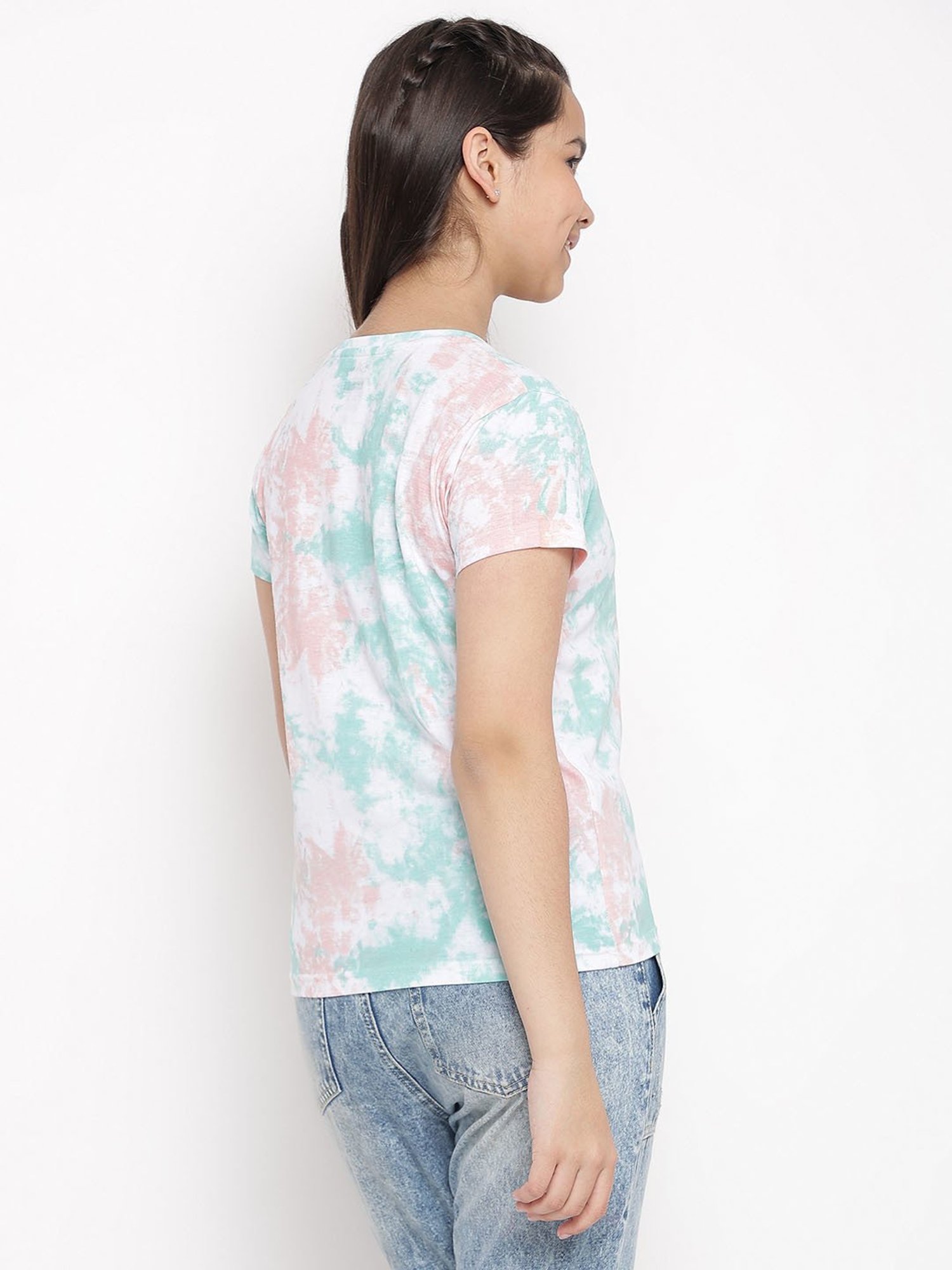 Lil Tomatoes Kids Multicolor Tie Dye Top