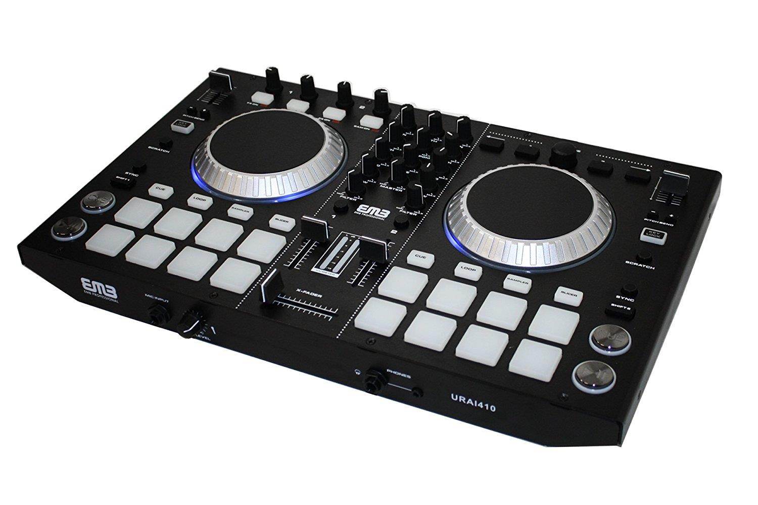 EMB URAI410 Professional Controller 2 Channels Ready DJ MIXER