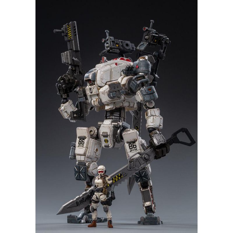 Steelbone Armor JT0593 God of War 86 White Mecha with Pilot | Joy Toy Action figures