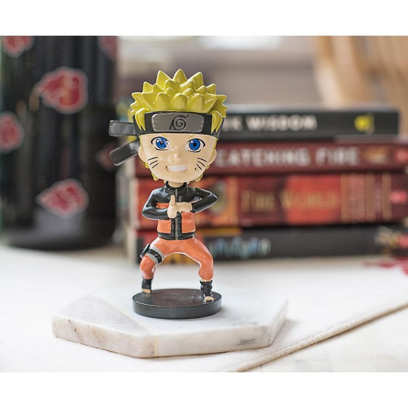 Just Funky Naruto Shippuden Collectible PVC Statue Bobblehead | 4.75 Inches Tall