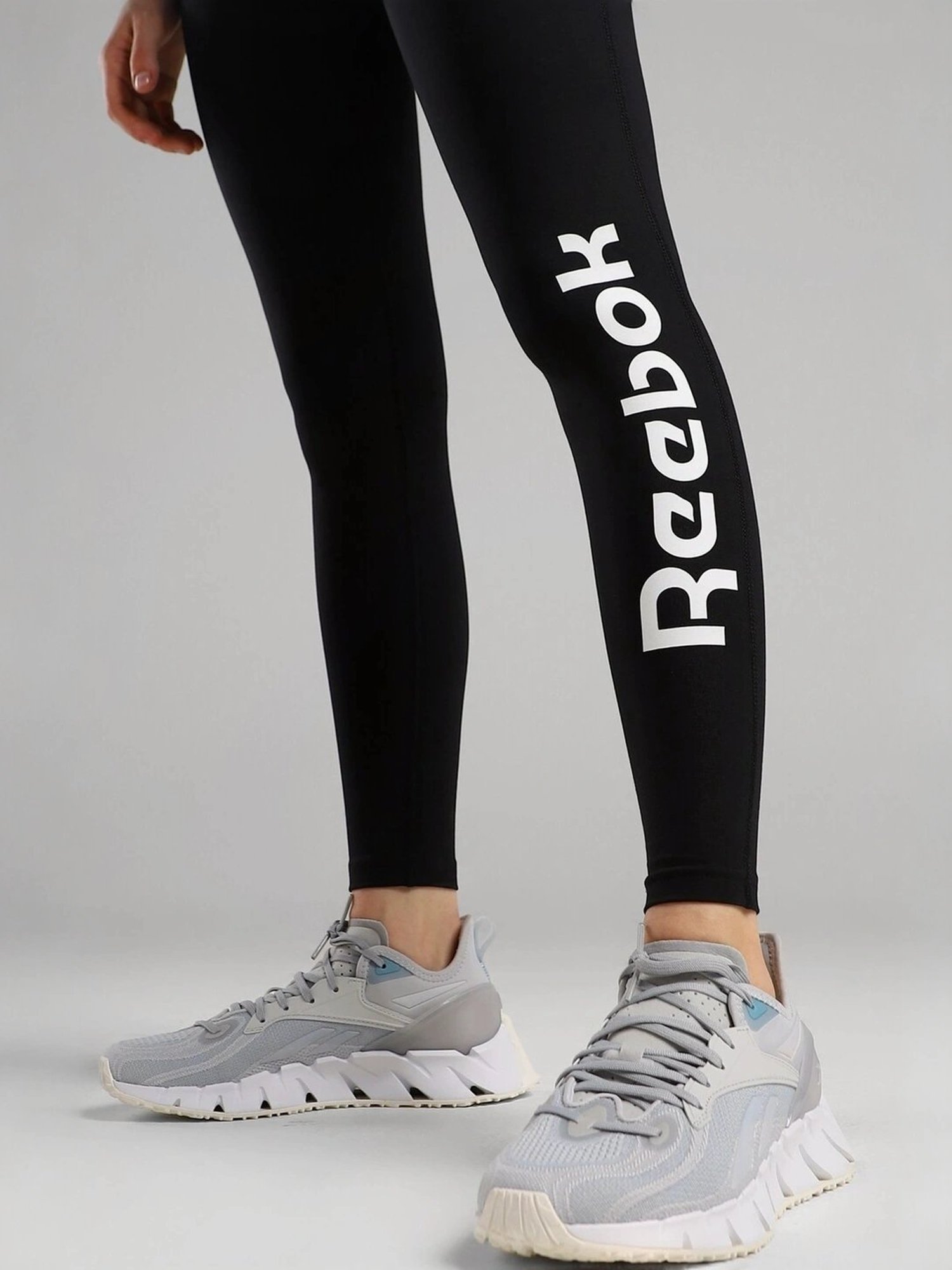 KENDALL + KYLIE White Printed Sports Tights