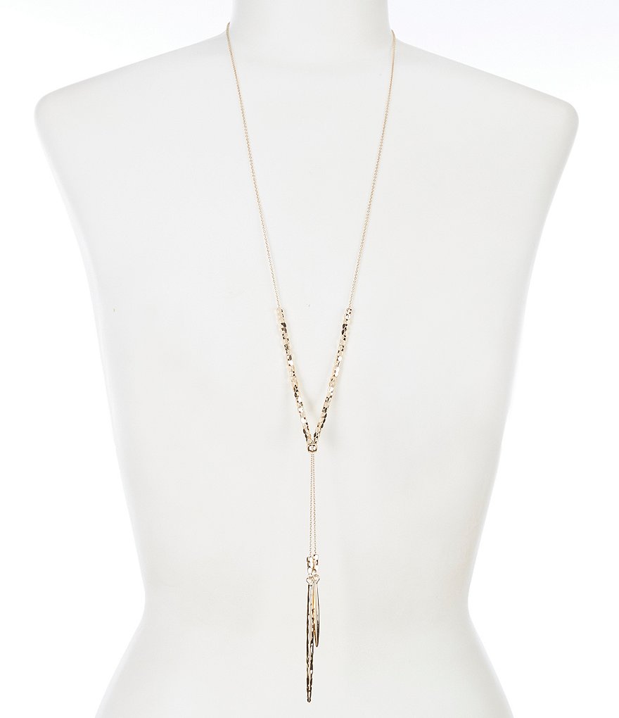 Landry Tassel Y-Necklace