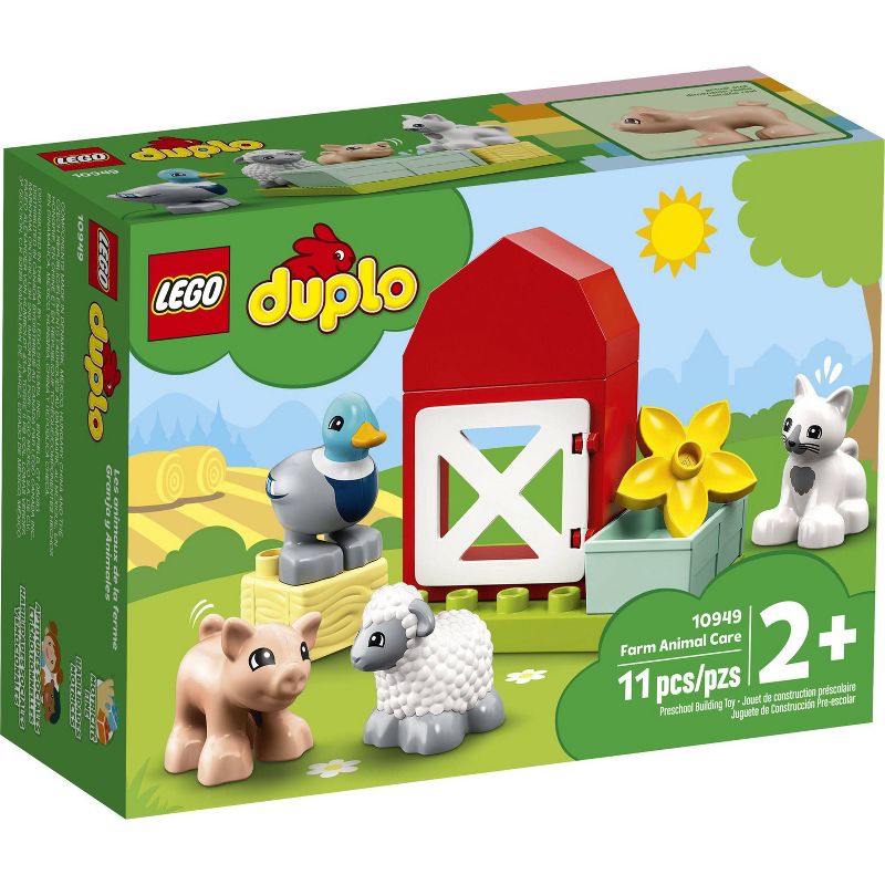 LEGO DUPLO Town Farm Animal Care Building Toy 10949