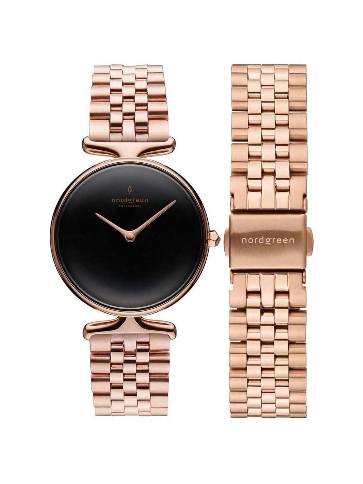 Nordgreen UN32RG5LROBL Unika Analog Watch for Women