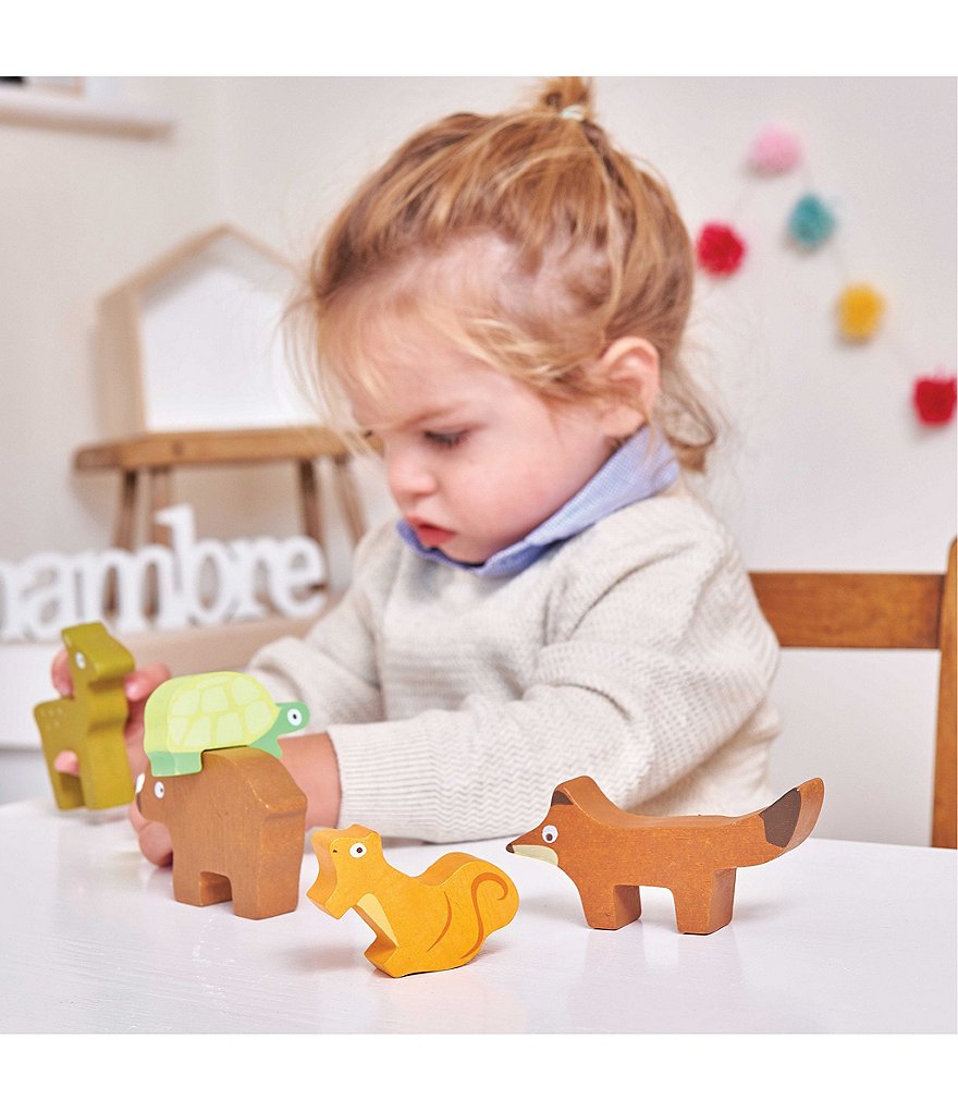 Le Toy Van Honeybake Petilou Forest Stacker Tower & Bag