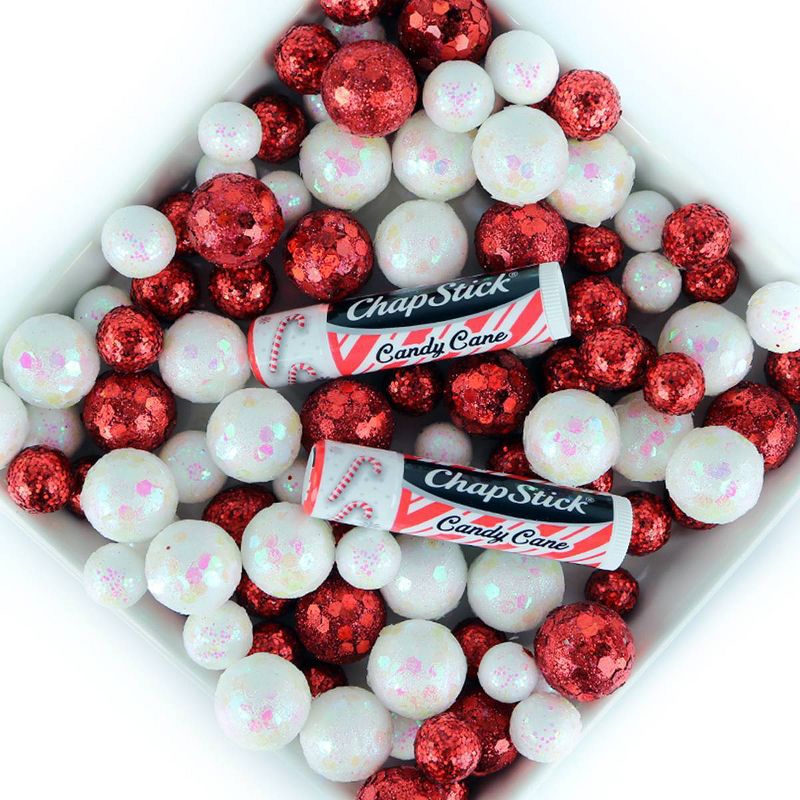 Chapstick Holiday Collection Lip Balm - Candy Cane - 3pk/0.45oz