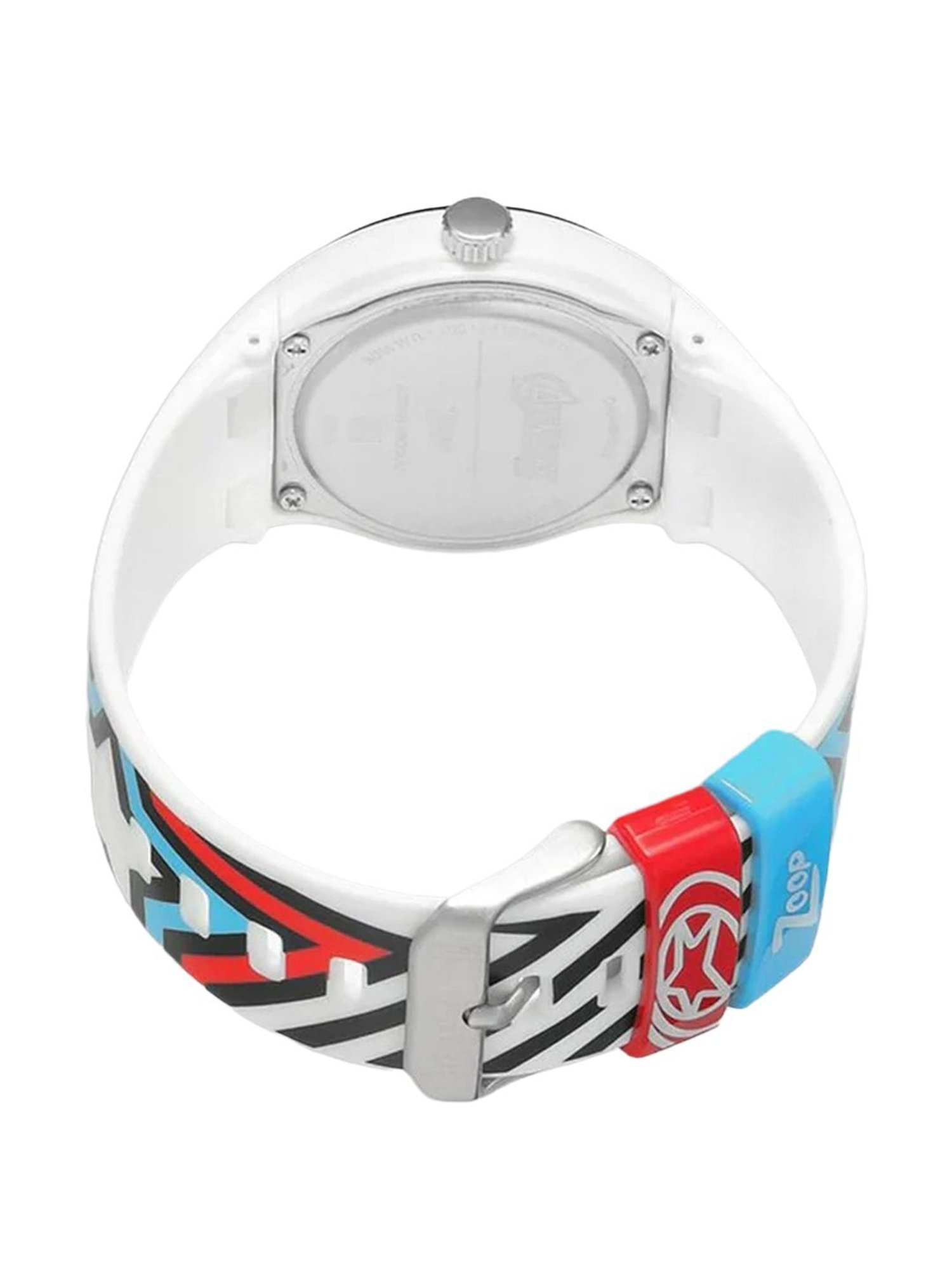 Zoop NSC4048PP28 Marvel 2019 Captain America Analog Watch for Kids