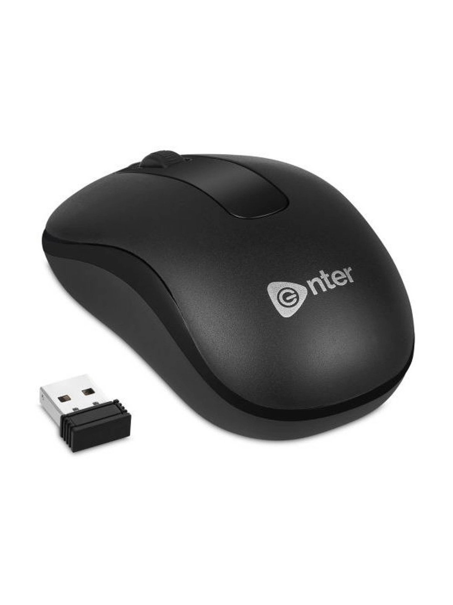 Enter Scroller Wireless Optical Mouse (2.4GHz, Black)
