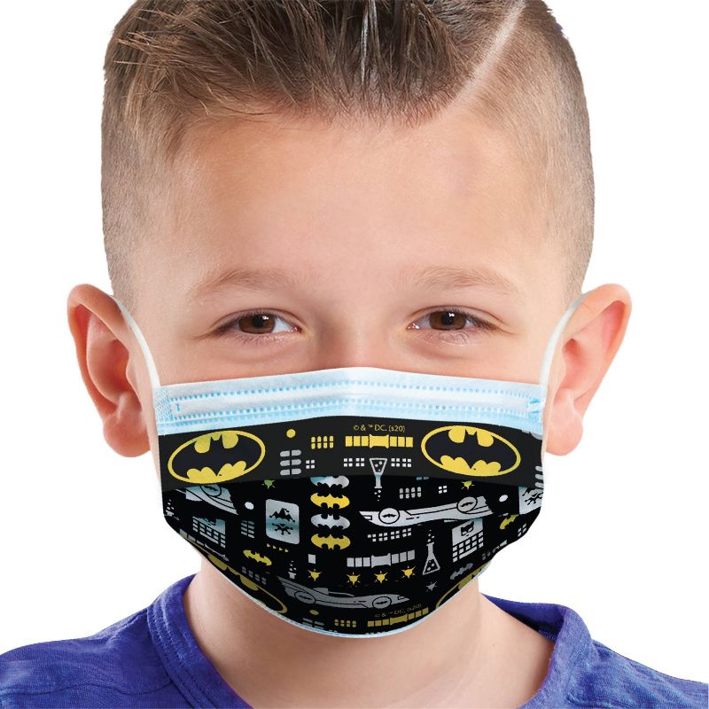 Just Play DC Comics Kid's Face Mask - 14pc